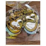 HOWAF New Year Party Supplies 2025, 36pcs Headband Cone Hats