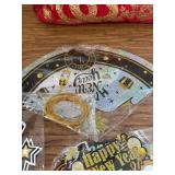 HOWAF New Year Party Supplies 2025, 36pcs Headband Cone Hats