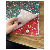 10PCS Christmas Cotton Fabric - 10