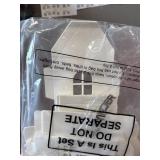 Yinder 25 Pcs House Shaped Gift Boxes with Red Ribbons, 4 Styles