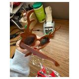Christmas Sunglasses Props: Reindeer & Xmas Tree Eyeglasses