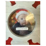 Snowflake photo ornament