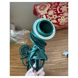 Woods Outdoor Floodlight Fixture with Stake (120V, Green, 2 Pack)