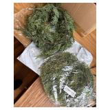 2 Pcs Christmas Norfolk Pine Garland, 6 Ft Realistic Touch