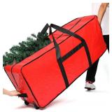 HOMEST Tree Storage Bag, Fits 6/7.5 ft, Red, Bag Only