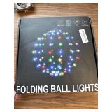 Joomer 12In 108 LED RGB Hanging Ball Lights, App & Remote Control