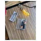 Zcaukya Xmas Wreaths, 14in, Buffalo Bow, 8 Modes Lights, Timer