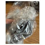 2 Pcs Christmas LED Wreath Bow Large 24 x 12 Inch Xmas Silver