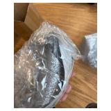 2 Pcs Christmas LED Wreath Bow Large 24 x 12 Inch Xmas Silver