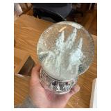 100mm Reindeer Musical Christmas Snow Globe, Winter Deer