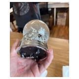 100mm Reindeer Musical Christmas Snow Globe, Winter Deer