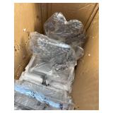 6 Pcs Christmas Snowflake Stocking Holders, Heavy Metal Hook