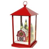 11 Christmas Lanterns, 10 Warm Lights, Built-in Timer