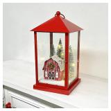 11 Christmas Lanterns, 10 Warm Lights, Built-in Timer