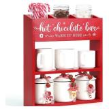 Huray Rayho Hot Chocolate Bar Organizer for Kitchen & Home Decor