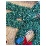 ATDAWN 4 Pc Noel Sign Xmas Decor Set, Lighted Yard Display