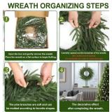 $50 Artgar 26 Inch Pine Wreath - Large Artificial Green Wreath