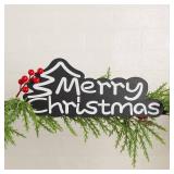 ATDAWN Christmas Front Door Garland Hanger, Adjustable 34-48 In