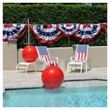 Holiball Classic Red 18 in. Inflatable