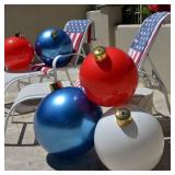 Holiball Classic Red 18 in. Inflatable