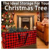 Plastic Waterproof Christmas Tree Bag - For 7.5ft Trees