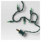 100ct LED Mini Christmas String Lights Green Wire - Wondershop