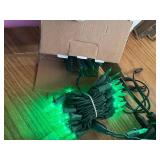 100ct LED Mini Christmas String Lights Green Wire - Wondershop
