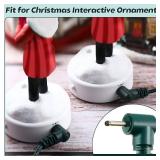 Dreyoo 7 Plug Xmas Ornaments Power Cord, 2.5mm Interface