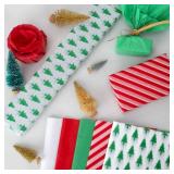 Blisstime Christmas Tissue Paper, 120 Sheets, 13.5" X 19.5"