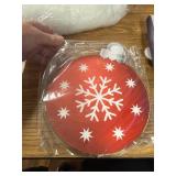 12 Pc Christmas Large Round Yard Decorations 8x8In Outdoor