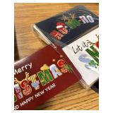 easykart 18 Assorted Christmas Cards with 6 Designs, 7.25"x3.75"