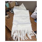 Large Chunky Scarf Fluffy Oversized Blanket Big Wool Winter