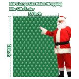 Extra Large 71x59 Green Xmas Gift Bags for Oversized Presents