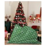 Extra Large 71x59 Green Xmas Gift Bags for Oversized Presents