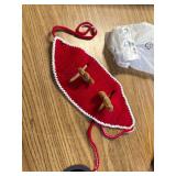 Handmade Dog Christmas Antlers, Anti-Slip Reindeer Headband