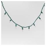 100ct LED Cool White Mini Xmas String Lights - Wondershop