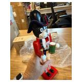 Clever Creations Drummer Dog 12" Traditional Nutcracker