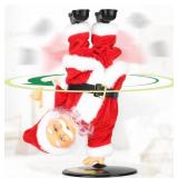 SdeNow Singing Dancing Santa Claus Musical Plush Toy - Indoor