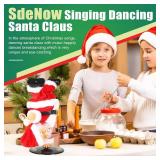 SdeNow Singing Dancing Santa Claus Musical Plush Toy - Indoor