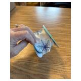 CT CRAFT LLC Satin Snowflakes Ribbon 2.5 x 10 Yards White