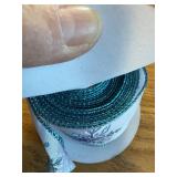 CT CRAFT LLC Satin Snowflakes Ribbon 2.5 x 10 Yards White