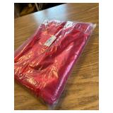 10-Pack Red Satin Table Runner 12 x 108 Inch for Events