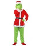 $55 Green Monster Costume Set, Christmas & Halloween Cosplay
