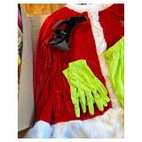 $55 Green Monster Costume Set, Christmas & Halloween Cosplay