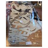 Merry Christmas Hanging Sign, Wooden Door Decorations, Xmas Decor