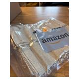 24 Small Burlap Gift Bags, 4x6 inches, 8 Designs