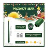 LED Taper Advent Candles Flameless Taper Flickering Candles