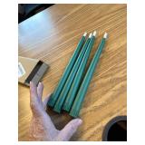 LED Taper Advent Candles Flameless Taper Flickering Candles