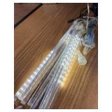 Twinkle Star Meteor Shower Lights, 288 LED 8 Tubes Icicle Lights