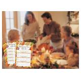 Thanksgiving Party Game, Autumn Friendly Feud Game for Adults